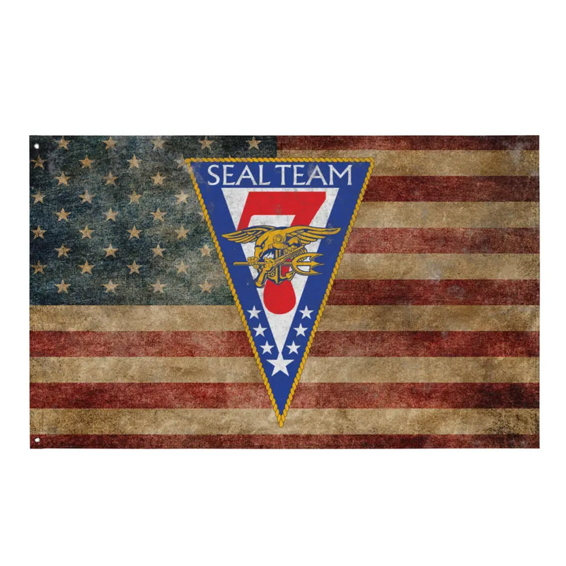 SEAL Team 7 Emblem Indoor Wall Flag