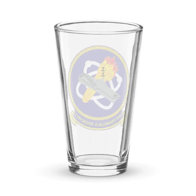 USS Franklin D. Roosevelt (CV-42) Beer Pint Glass