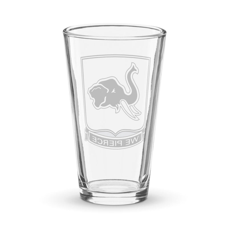 U.S. Army 64th Armor Regiment Beer Pint Glass