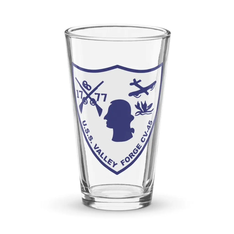 USS Valley Forge (CV-45) Pint Beer Glass