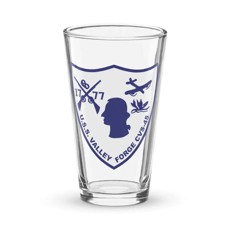 USS Valley Forge (CVS-45) Pint Beer Glass
