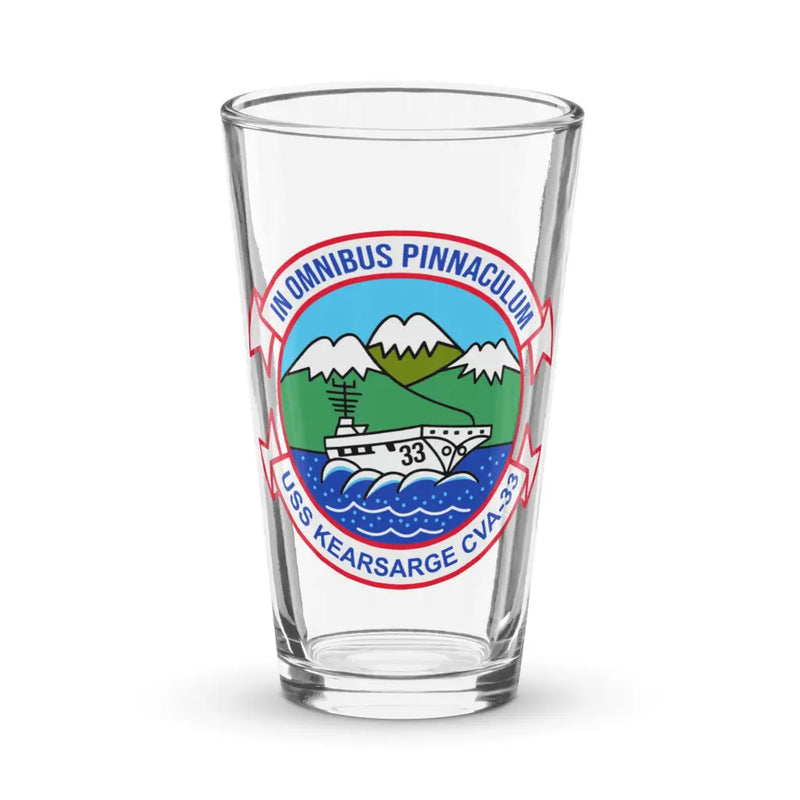 USS Kearsarge (CVA-33) Beer Pint Glass