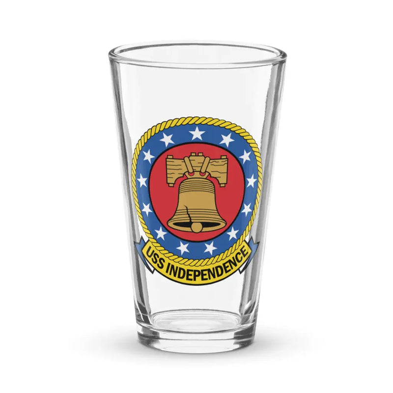 USS Independence (CV-62) Beer Pint Glass