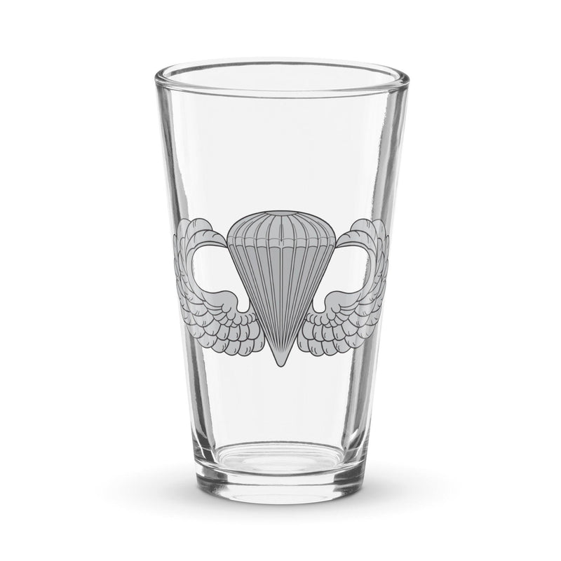 U.S. Army Parachutist Badge Beer Pint Glass