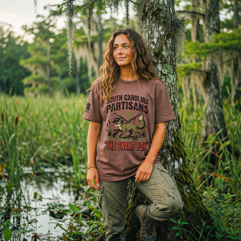 South Carolina Partisans - "The Swamp Fox" Francis Marion T-Shirt