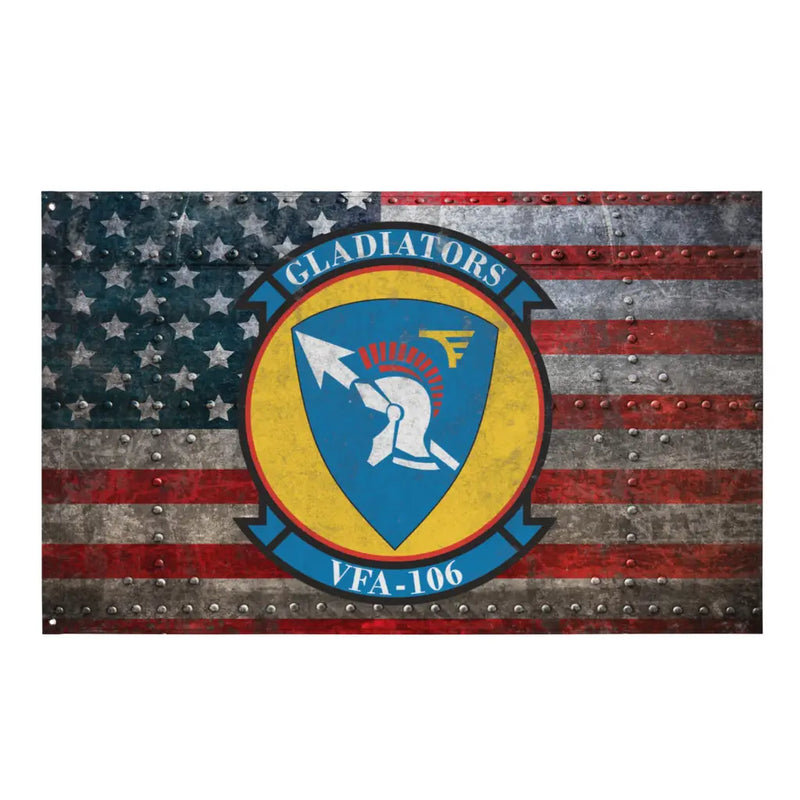 Strike Fighter Squadron 106 (VFA-106) Indoor Wall Flag