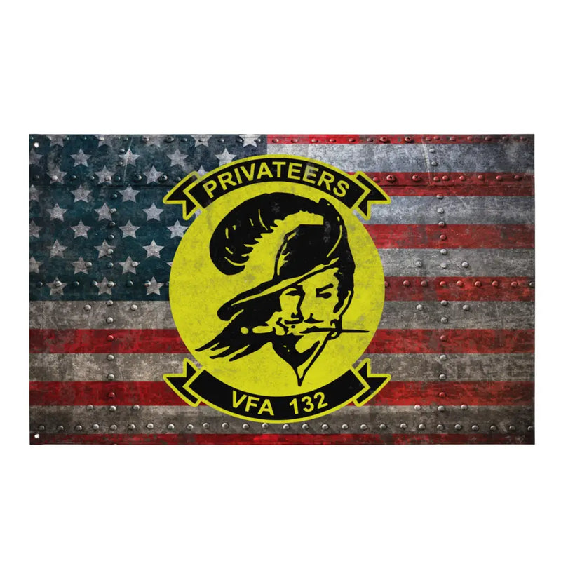 Strike Fighter Squadron 132 (VFA-132) Indoor Wall Flag