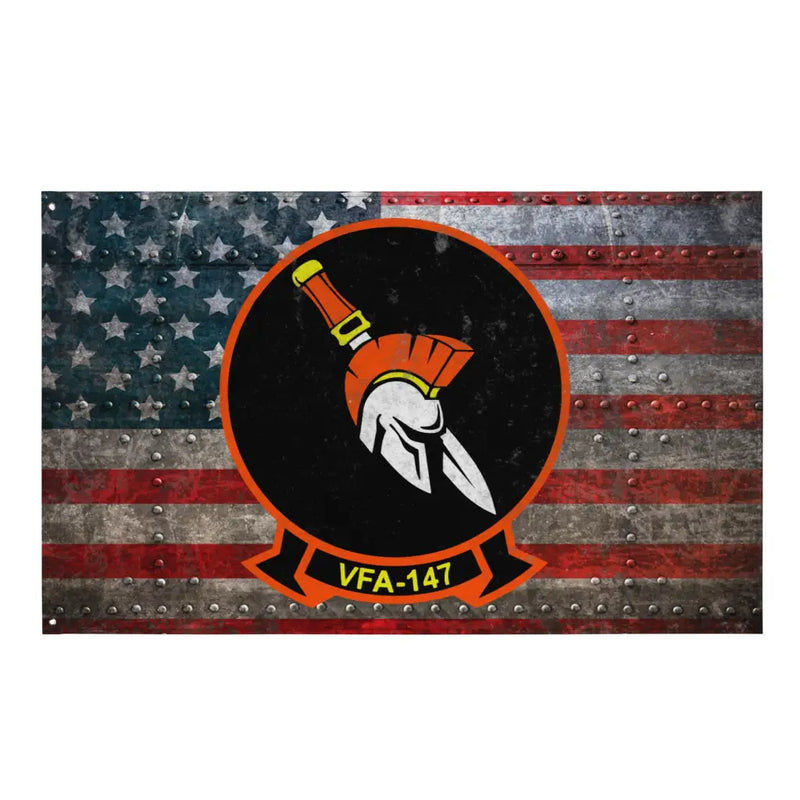 Strike Fighter Squadron 147 (VFA-147) Indoor Wall Flag