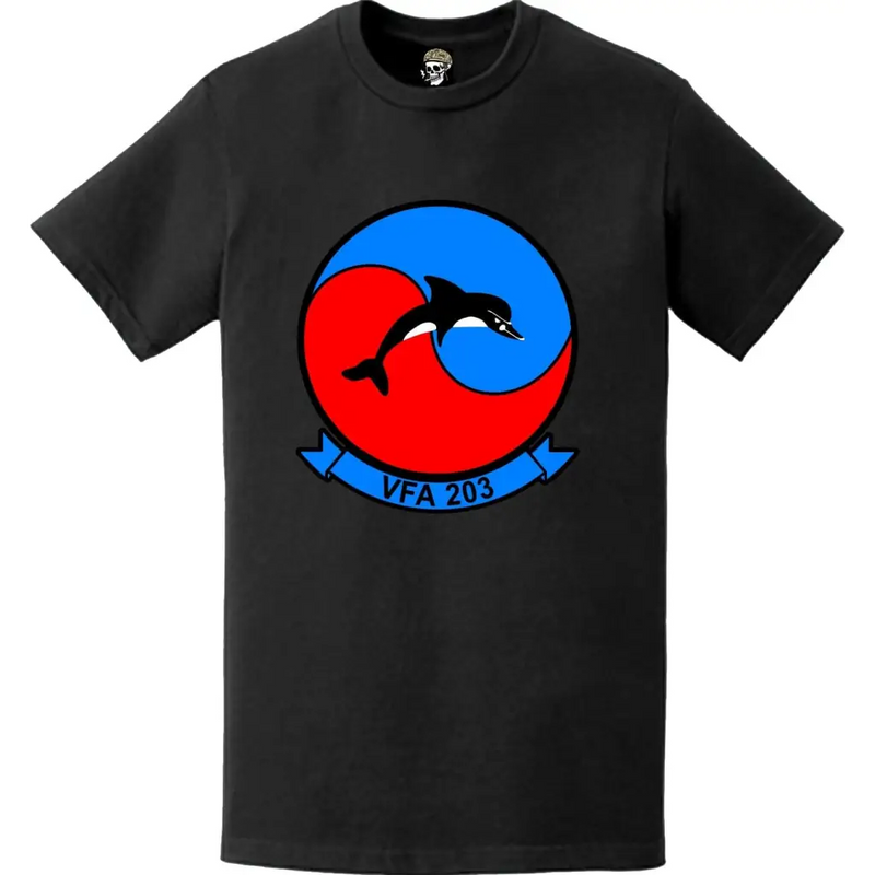 Strike Fighter Squadron 203 (VFA-203) Logo Emblem T-Shirt
