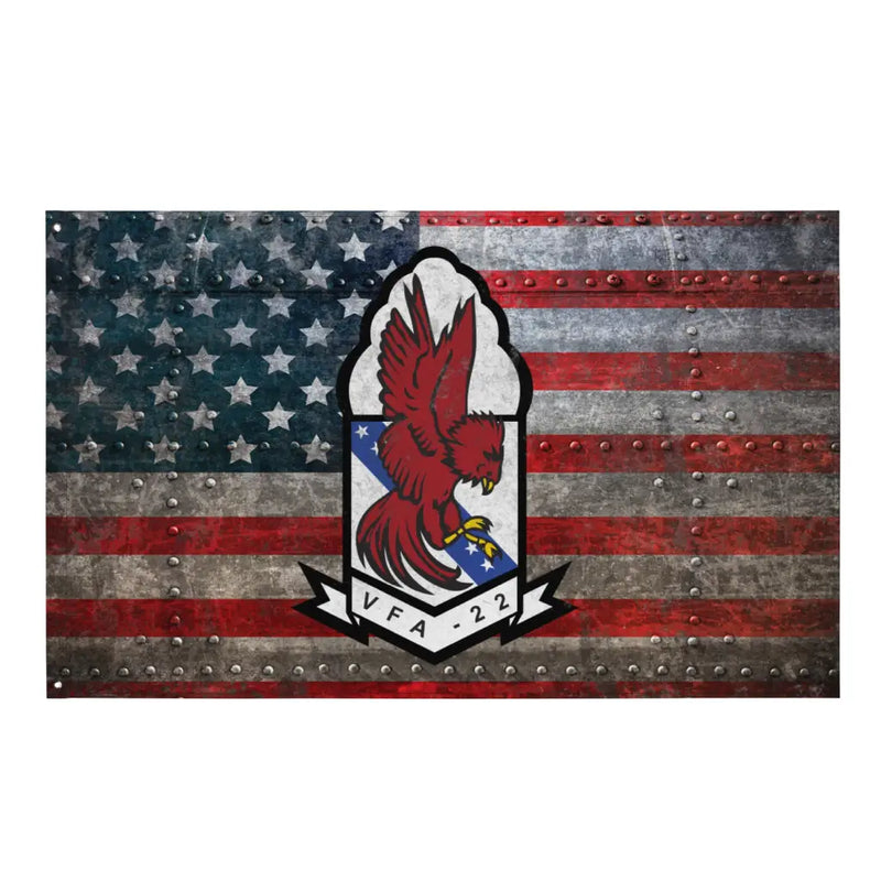 Strike Fighter Squadron 22 (VFA-22) Indoor Wall Flag