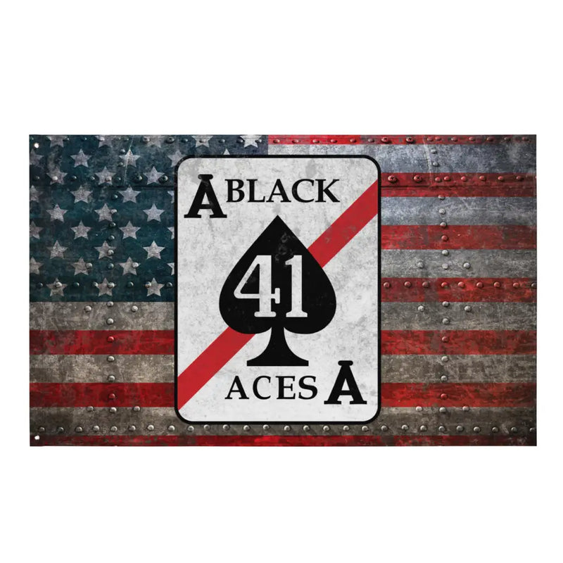 Strike Fighter Squadron 41 (VFA-41) Indoor Wall Flag