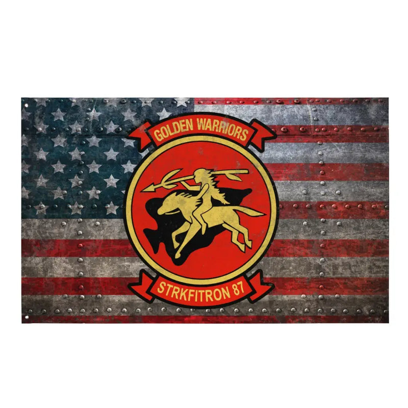 Strike Fighter Squadron 87 (VFA-87) Indoor Wall Flag