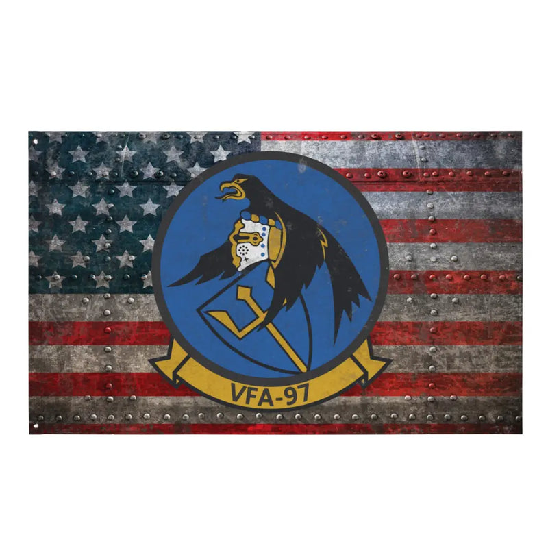 Strike Fighter Squadron 97 (VFA-97) Indoor Wall Flag