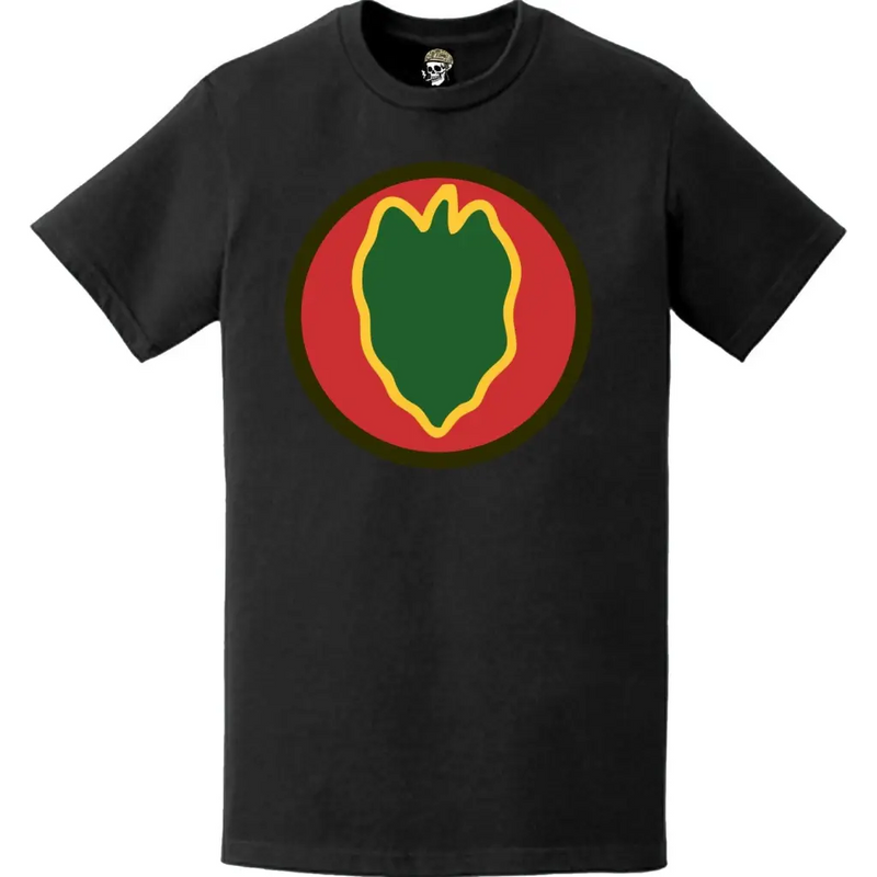 U.S. Army 24th Infantry Division (24th ID) SSI Logo T-Shirt