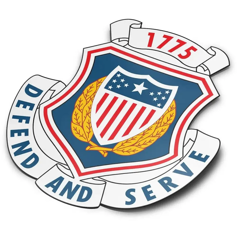 U.S. Army Adjutant General's Corps DUI Die-Cut Vinyl Sticker Decal