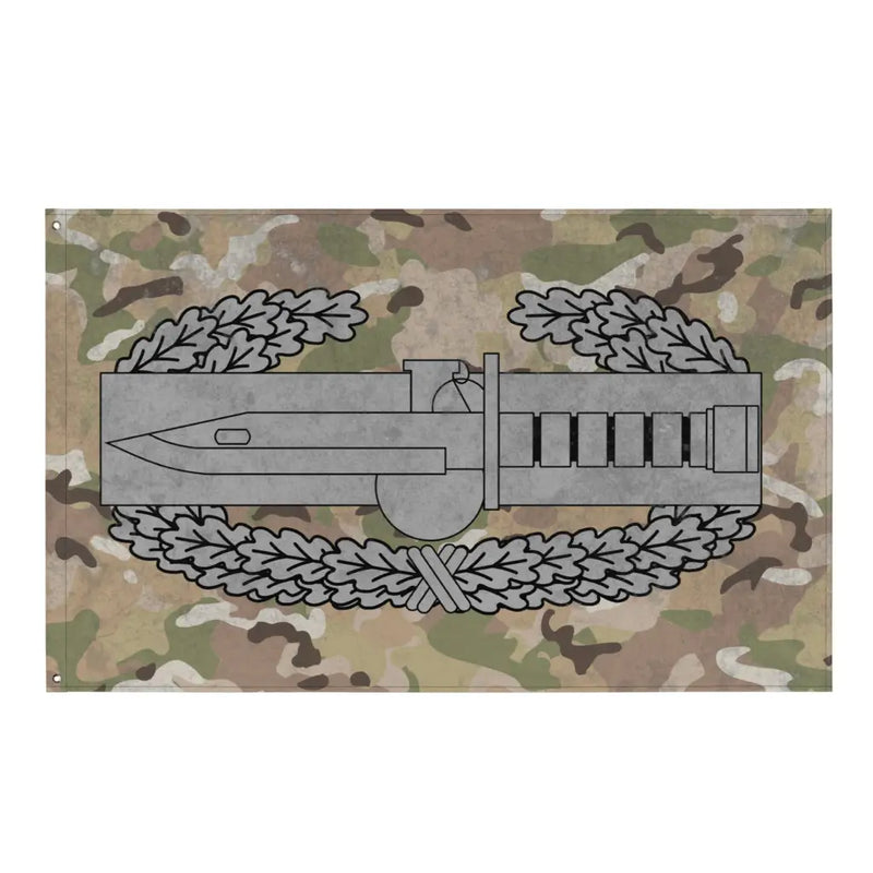 U.S. Army Combat Action Badge Indoor Wall Flag