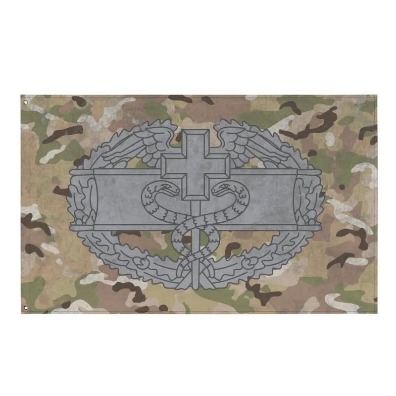 U.S. Army Combat Medical Badge Indoor Wall Flag