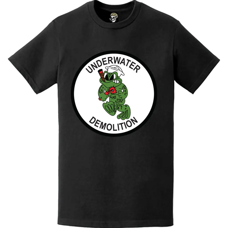 米海軍水中破壊工作部隊(UDT)ロゴエンブレムTシャツ