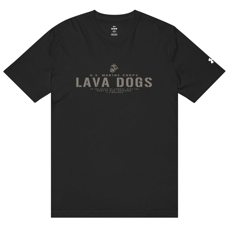 1/3 Marines 'Lava Dogs' Under Armour® Athletic T-Shirt