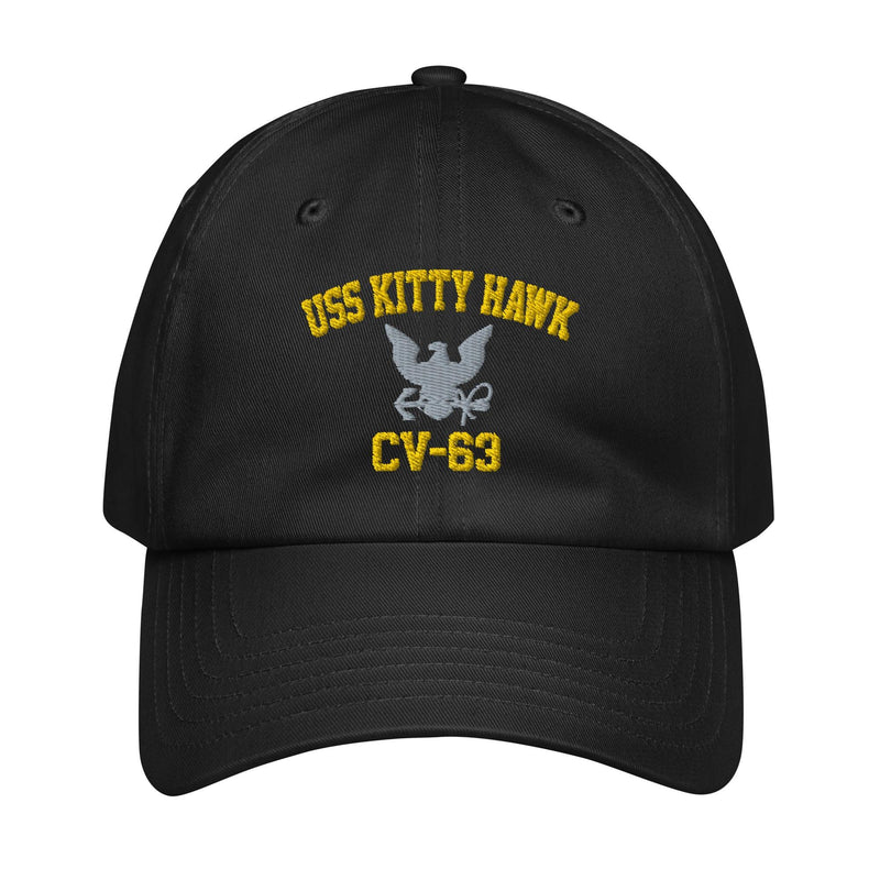 USS Kitty Hawk (CV-63) Embroidered Under Armour® Dad Hat