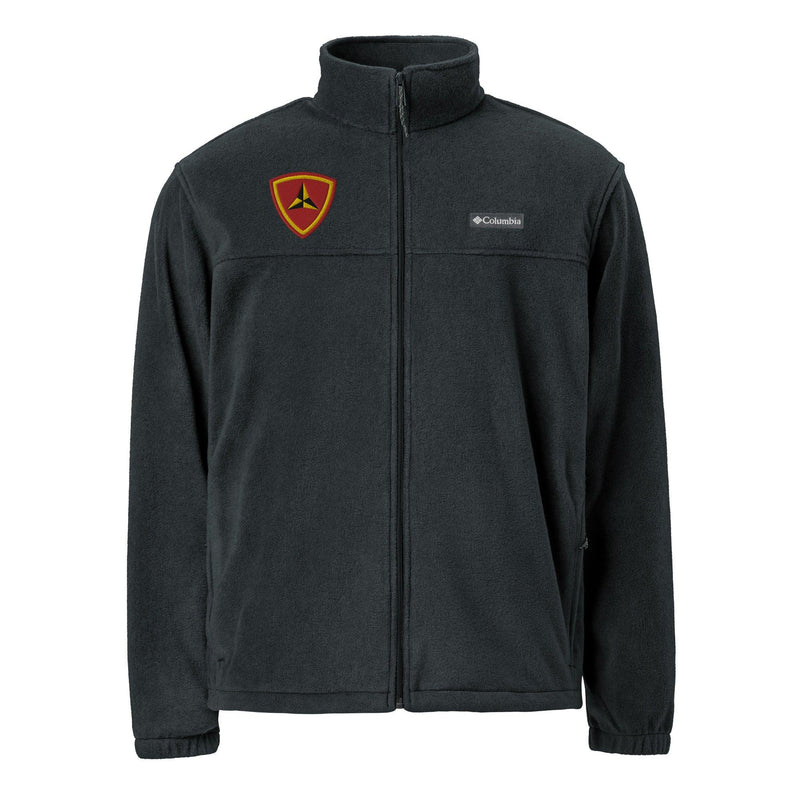3rd Marine Division Embroidered Unisex Columbia® Fleece Jacket