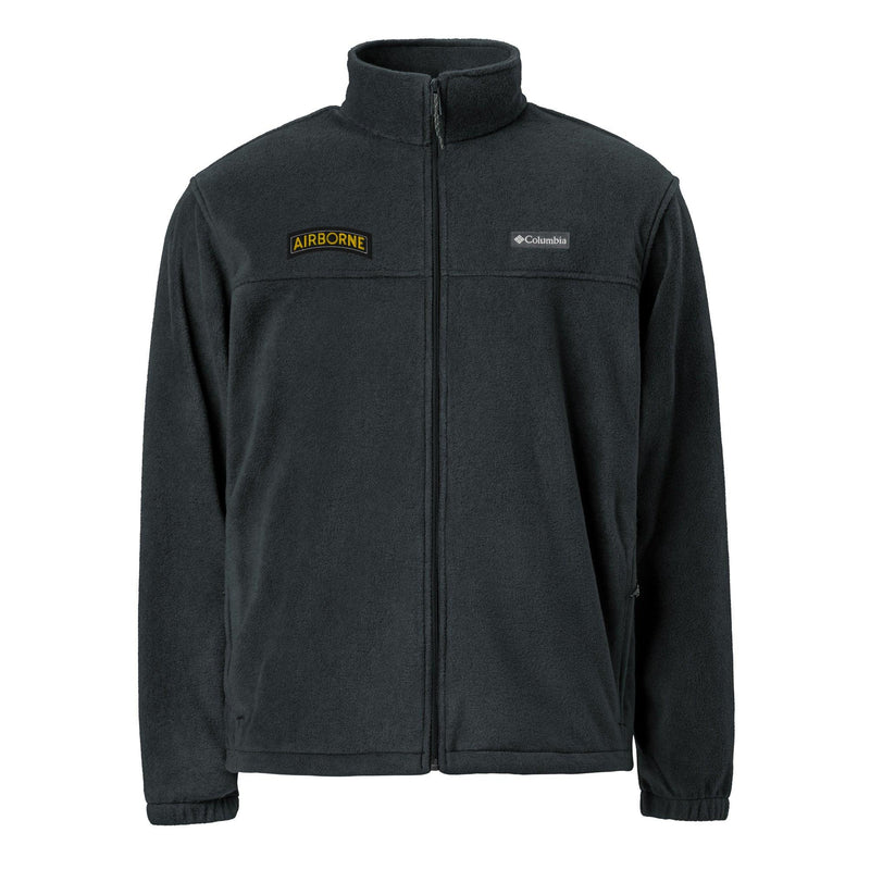 U.S. Army Airborne Tab Embroidered Unisex Columbia® Fleece Jacket