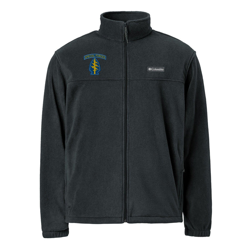 U.S. Army Special Forces Embroidered Unisex Columbia® Fleece Jacket