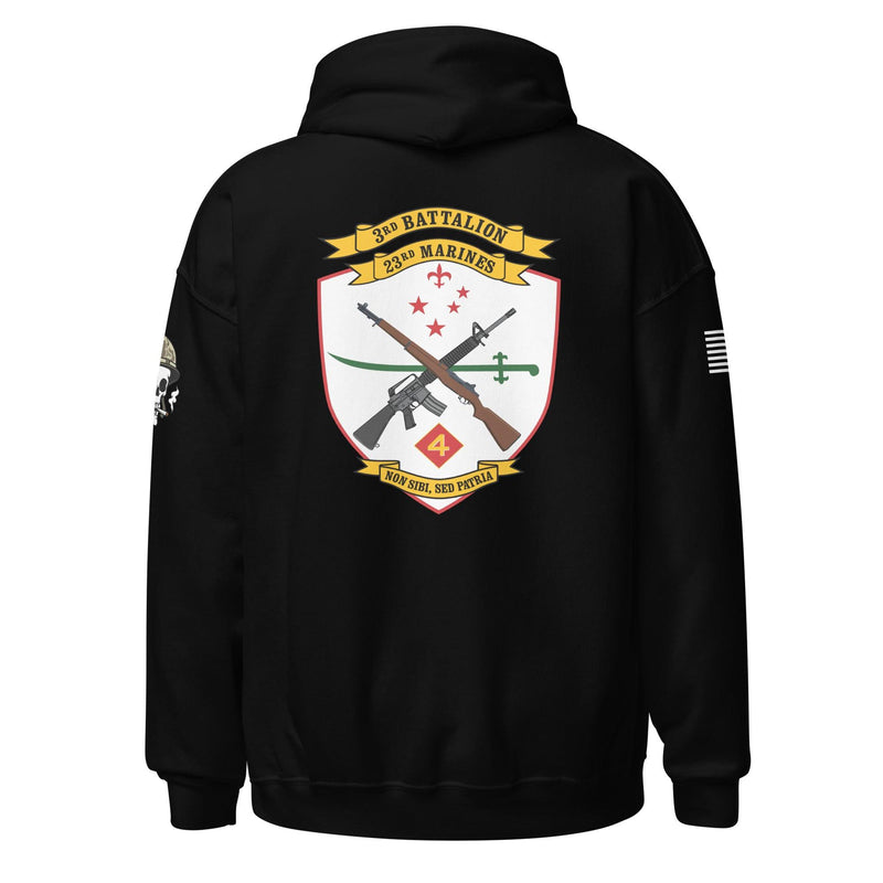 3/23 Marines USMC Veteran Unisex Hoodie