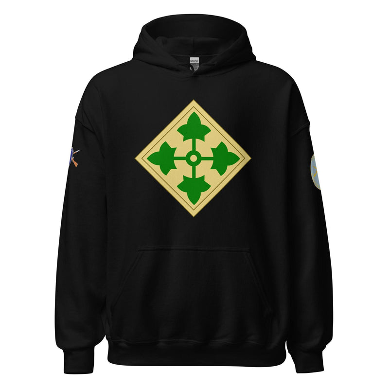 U.S. Army 4th Infantry Division (4ID) Infantry Branch Unisex Hoodie