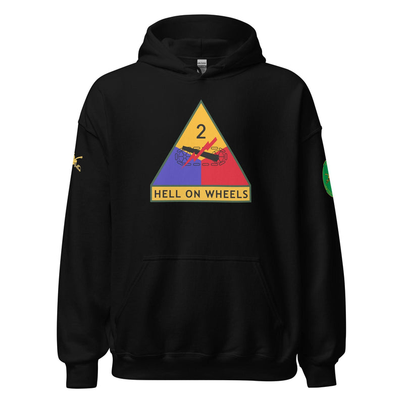 U.S. Army 2nd Armored Division Unisex Hoodie