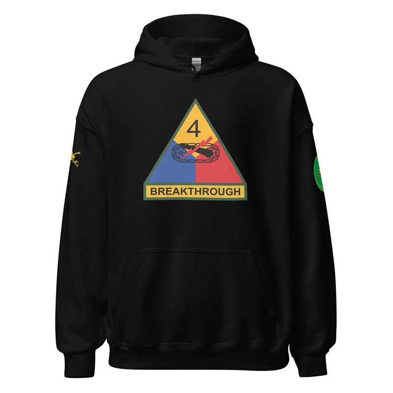 U.S. Army 4th Armored Division Unisex Hoodie