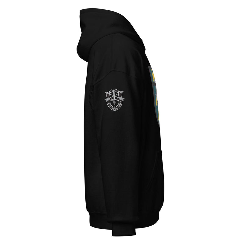 U.S. Army 12th Special Forces Group (12th SFG) Beret Flash Unisex Hoodie