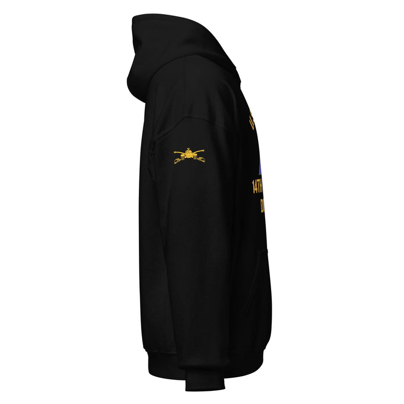 U.S. Army 14th Armored Division (14th AD) Armor Branch Unisex Hoodie