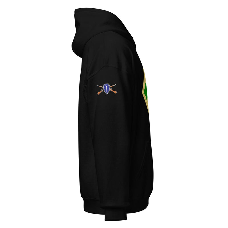 U.S. Army 4th Infantry Division (4ID) Infantry Branch Unisex Hoodie