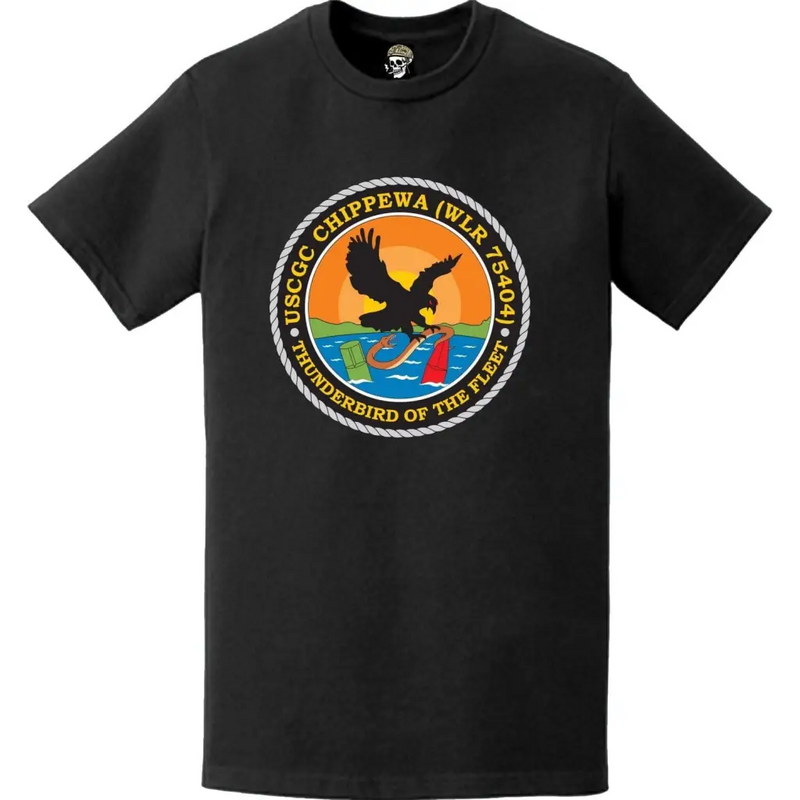 USCGC Chippewa (WLR-75404) Ship's Crest Emblem Logo T-Shirt