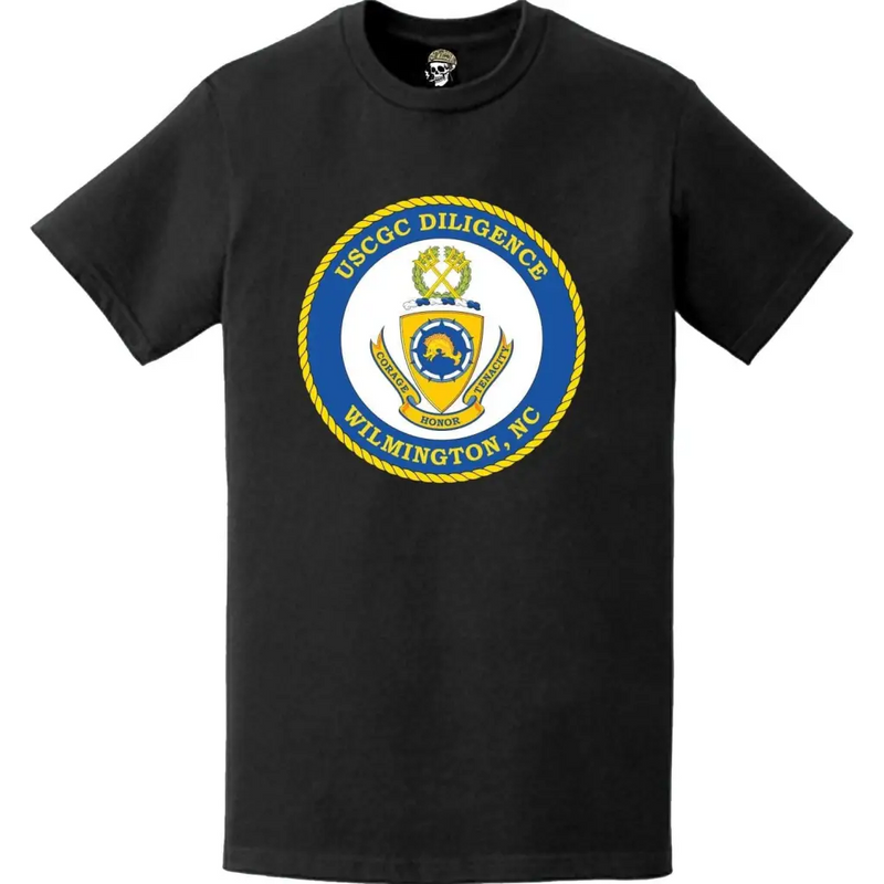 USCGC Diligence (WMEC-616) Ship's Crest Emblem Logo T-Shirt