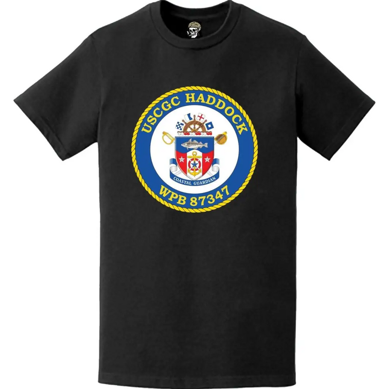 USCGC Haddock (WPB-87347) Ship's Crest Emblem Logo T-Shirt