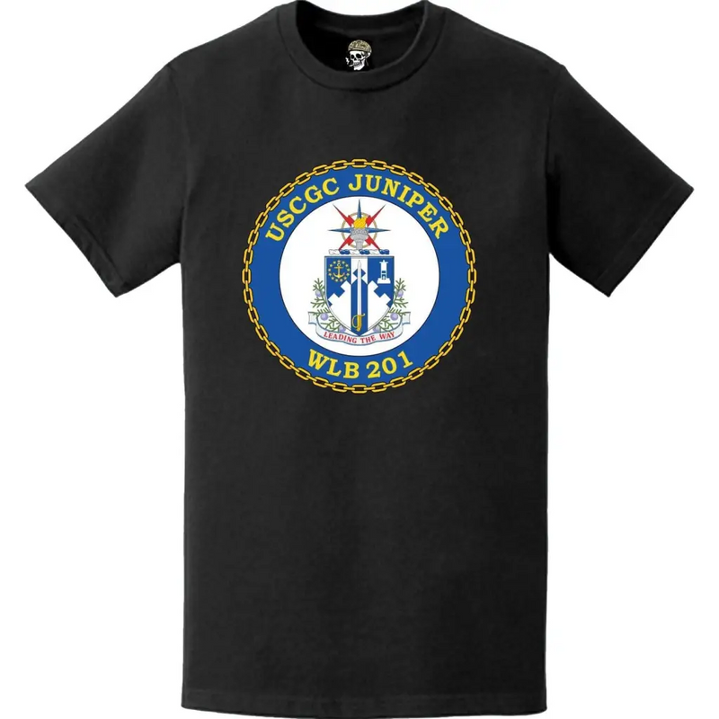 USCGC Juniper (WLB-201) Ship's Crest Emblem Logo T-Shirt
