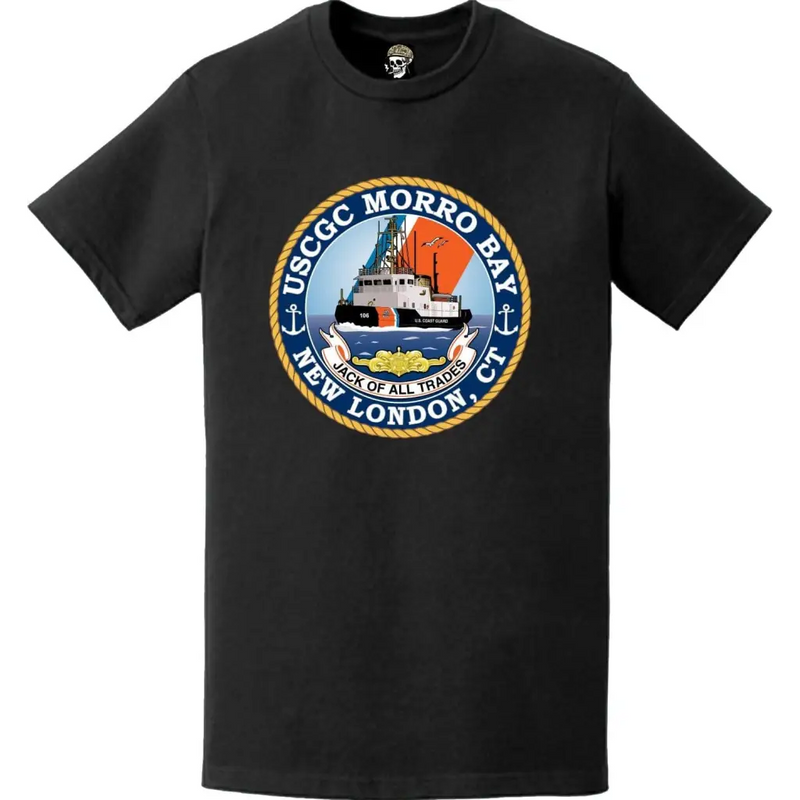 USCGC Morro Bay (WTGB-106) Ship's Crest Emblem Logo T-Shirt