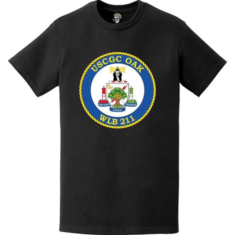 USCGC Oak (WLB-211) Ship's Crest Emblem Logo T-Shirt