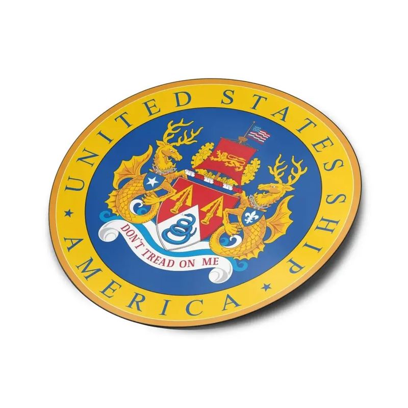 USS America (CV-66) Die-Cut Vinyl Sticker Decal