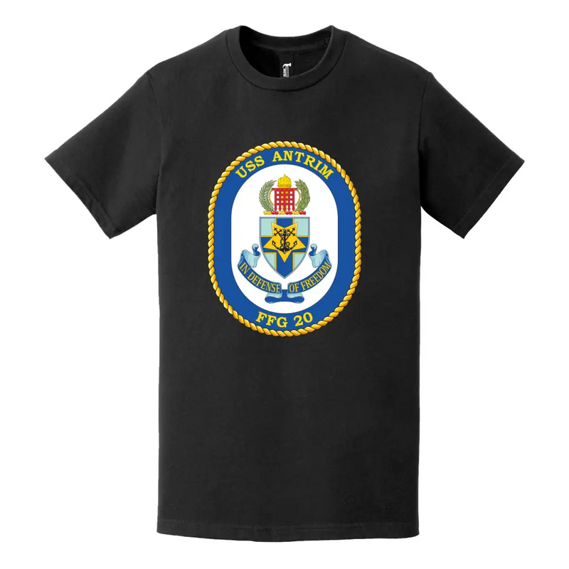 USS Antrim (FFG-20) Logo Emblem T-Shirt