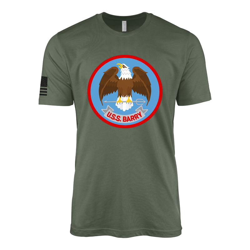 USS Barry (DD-933) Forrest Sherman-Class Destroyer T-Shirt