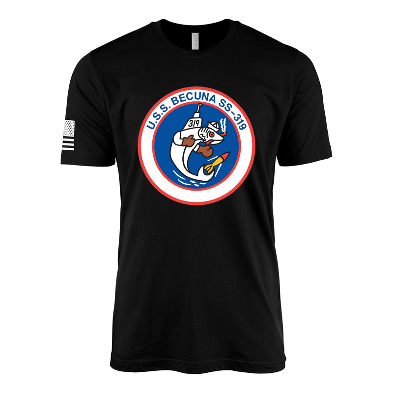 USS Becuna (SS-319) Balao-Class Submarine T-Shirt