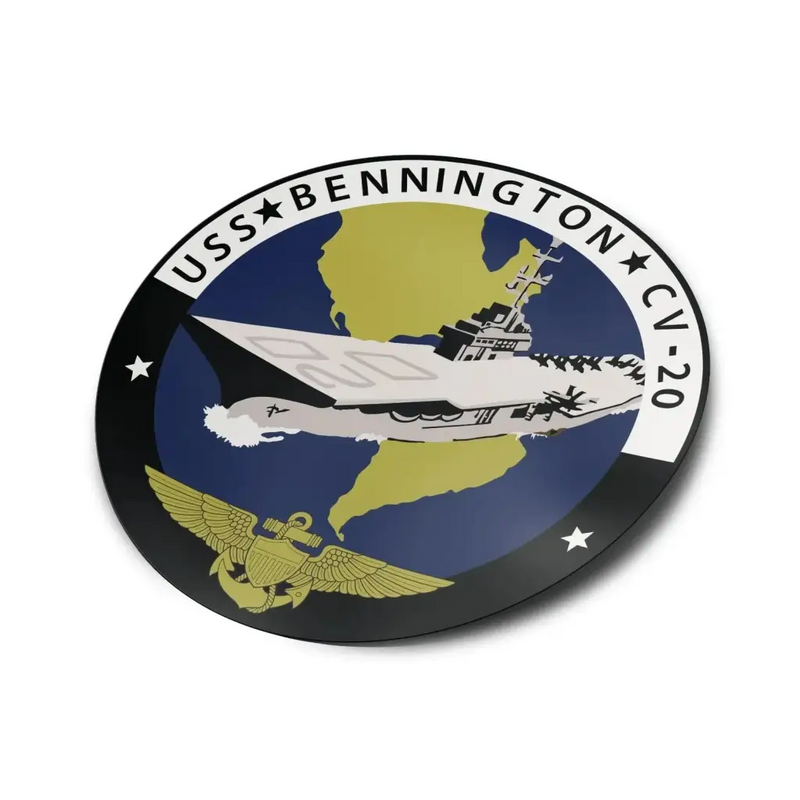 USS Bennington (CV-20) Die-Cut Vinyl Sticker Decal