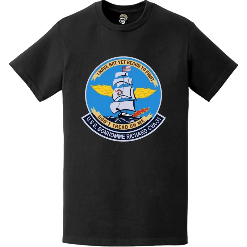 USS Bon Homme Richard (CVA-31) Logo T-Shirt