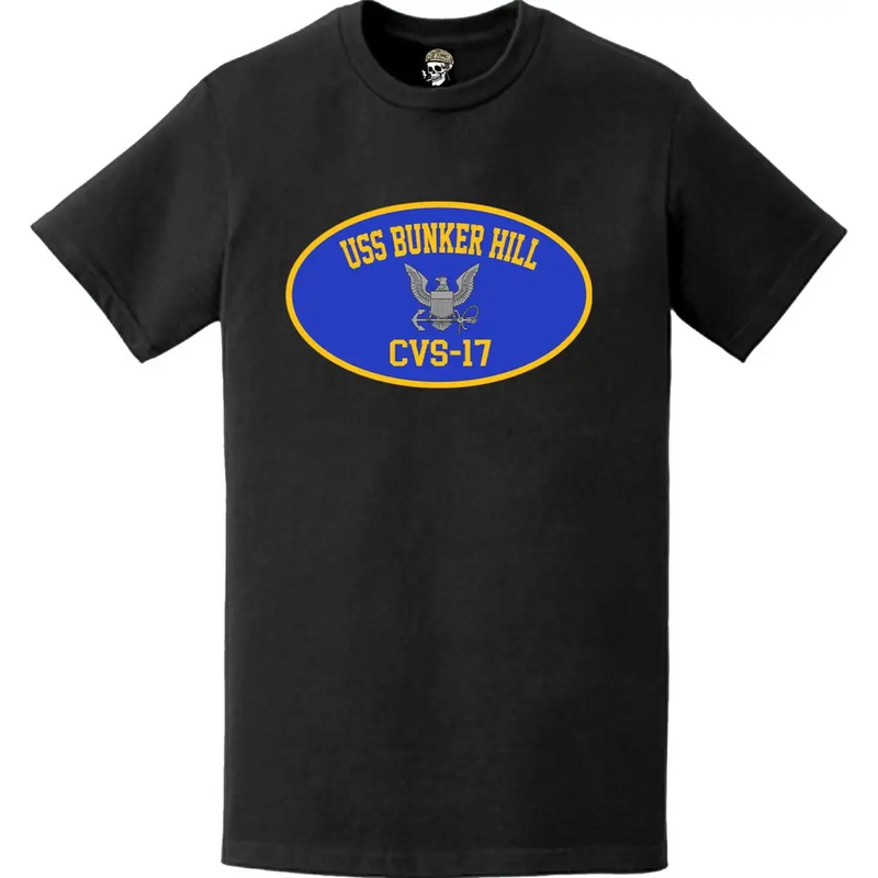 USS Bunker Hill (CVS-17) Aircraft Carrier T-Shirt