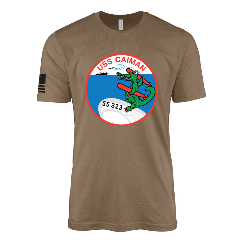 USS Caiman (SS-323) Balao-Class Submarine T-Shirt