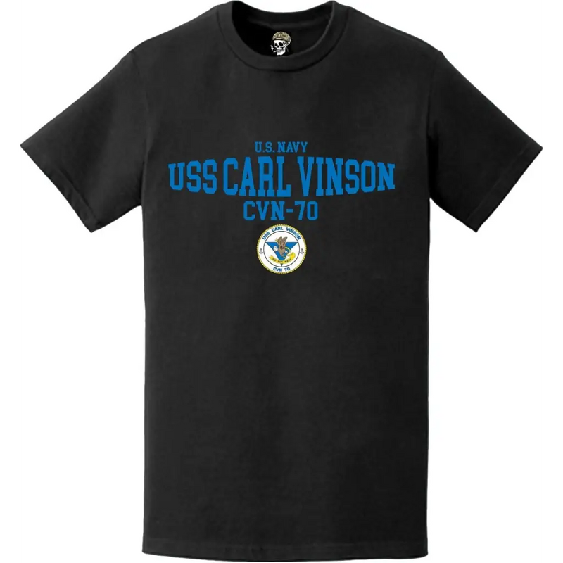 USS Carl Vinson (CVN-70) Bulge Emblem T-Shirt