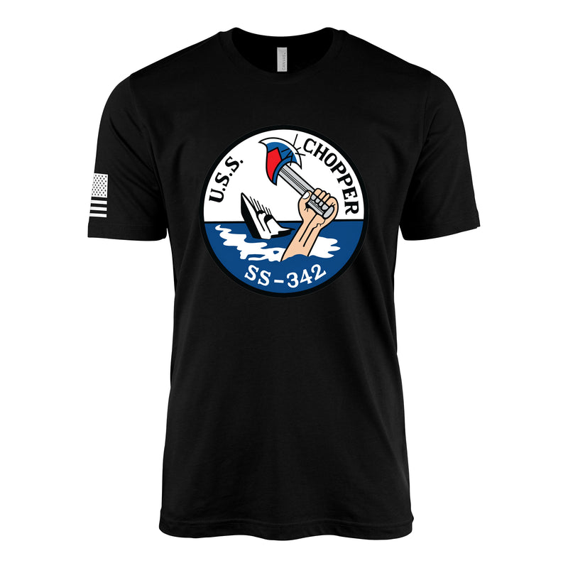 USS Chopper (SS-342) Balao-Class Submarine T-Shirt